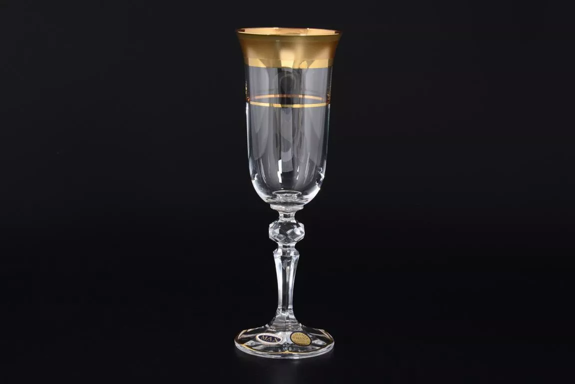 Фото Набор фужеров для шампанского 150 мл Star Crystal (6 шт) Артикул 28493