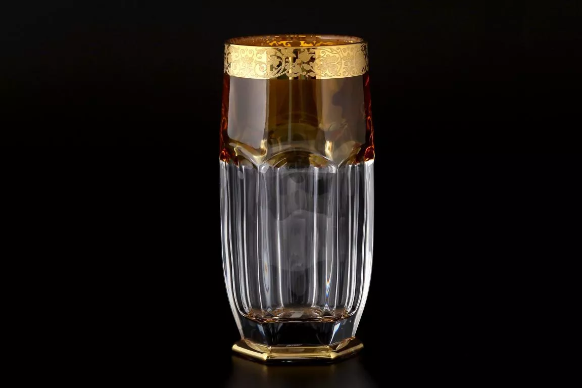 Фото Набор стаканов для воды Сафари желтый 350 мл (6 шт) E-S