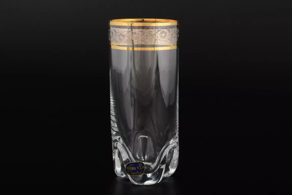 Фото Набор стаканов для воды 300 мл Трио Идеал Панто Кристалекс (6 шт)