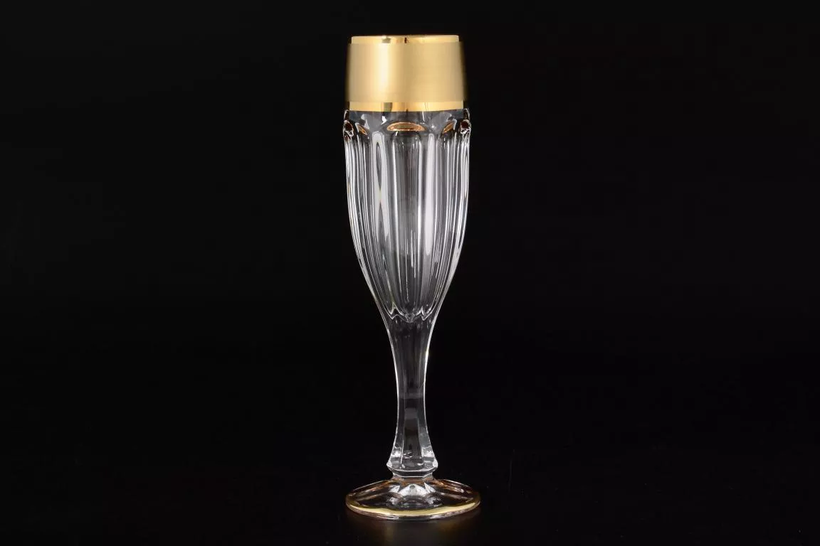 Фото Сафари набор фужеров для шампанского Матовая полоса (6 шт)