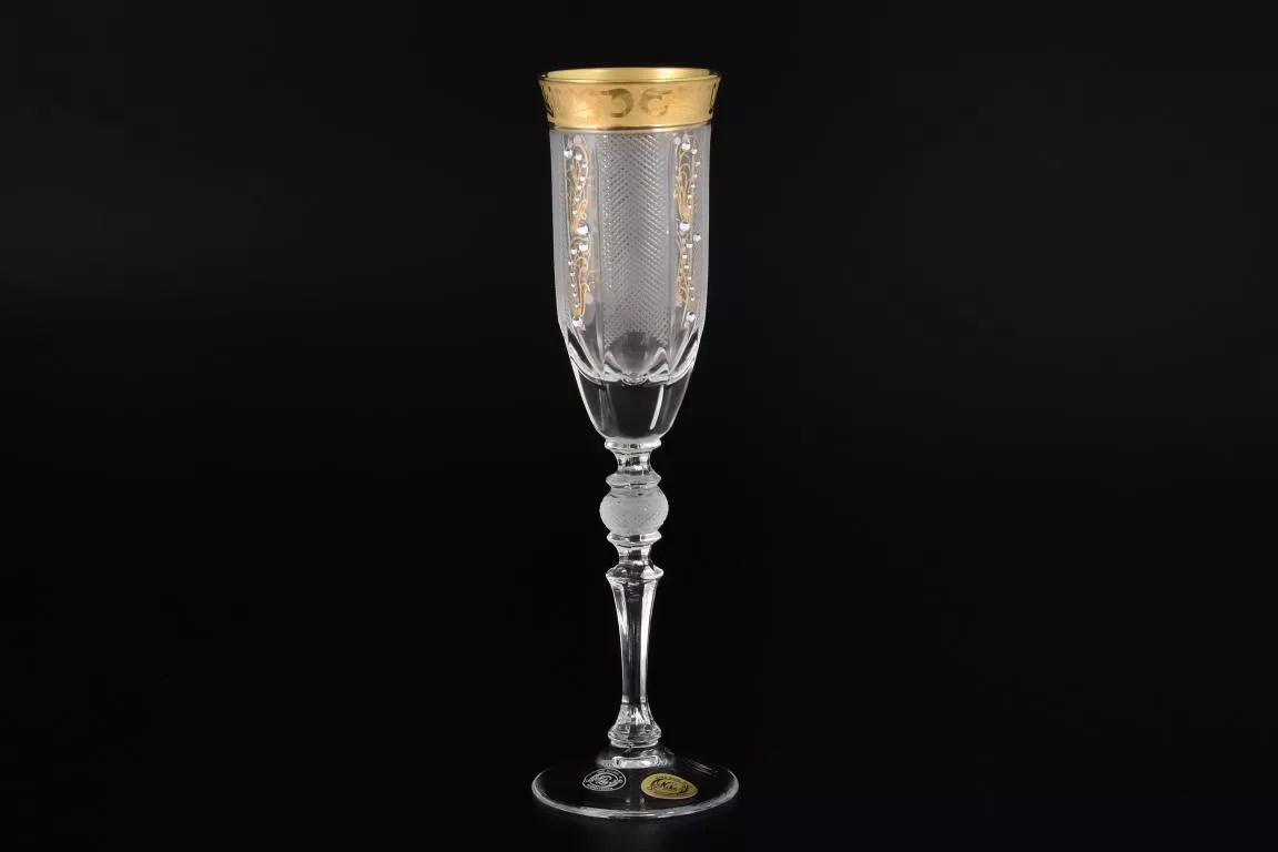 Фото Набор фужеров для шампанского 190 мл "Даймонд"
