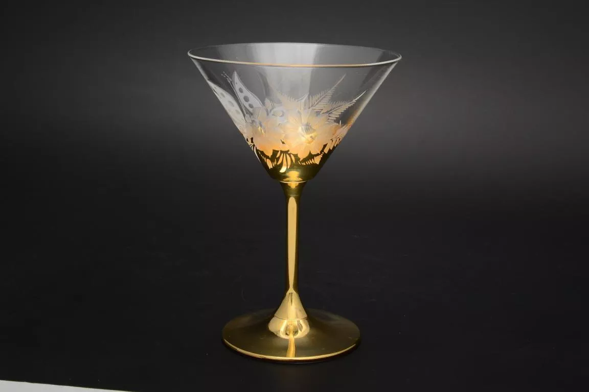 Фото Набор бокалов для мартини 210 мл"" E-V Золото