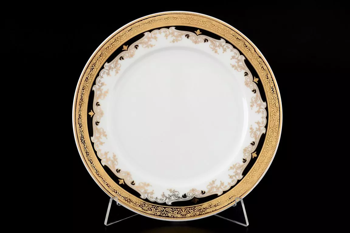 Фото Набор тарелок 19 см Кристина Черная Лилия (6 шт)