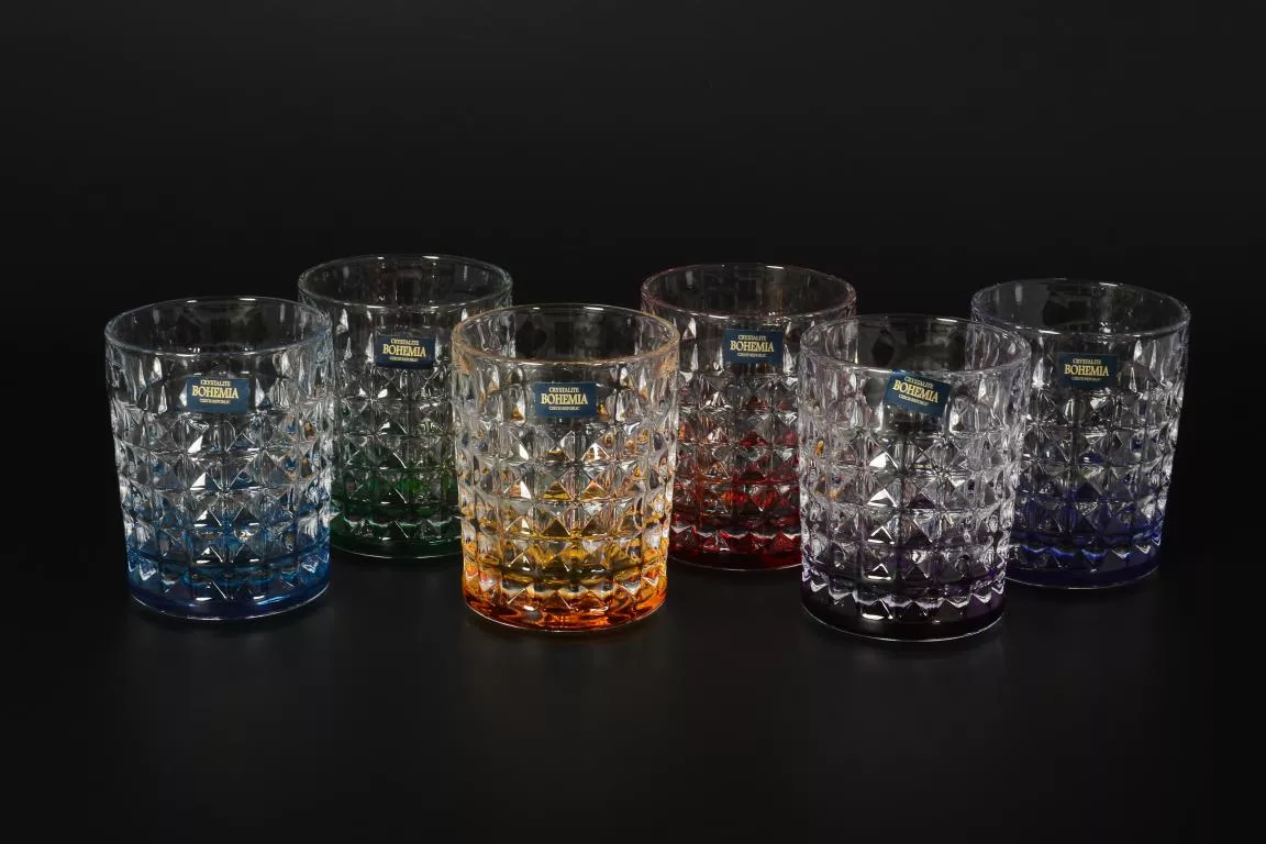 Фото Набор стаканов для виски 230 мл Diamond Ассорти (6 шт)