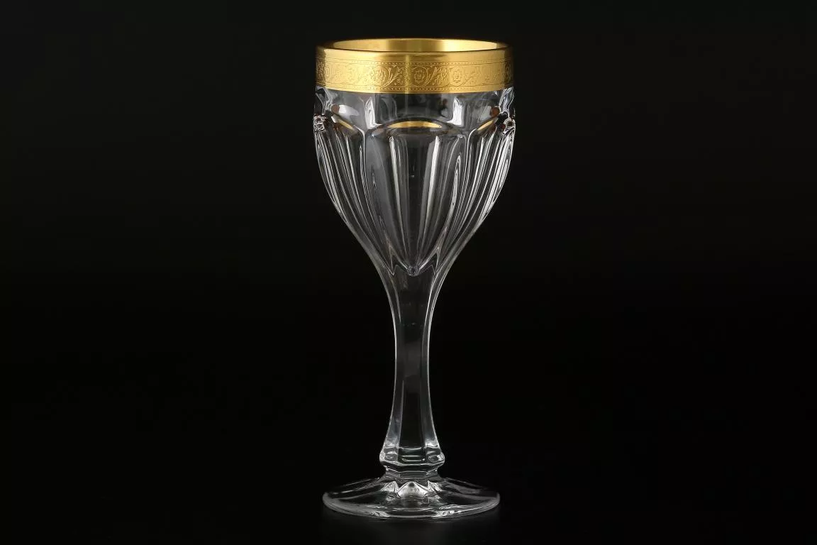 Фото Набор бокалов для вина 190 мл "Сафари голд" C-T