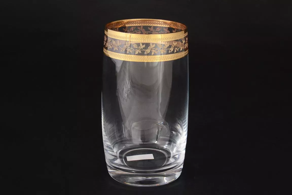 Фото Набор стаканов для воды 380 мл Золотой лист V-D (6 шт)