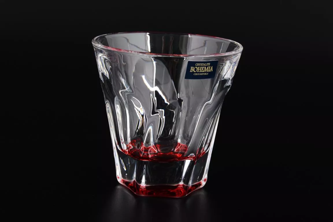 Фото Набор стаканов для виски 230 мл Apollo красные (6 шт)