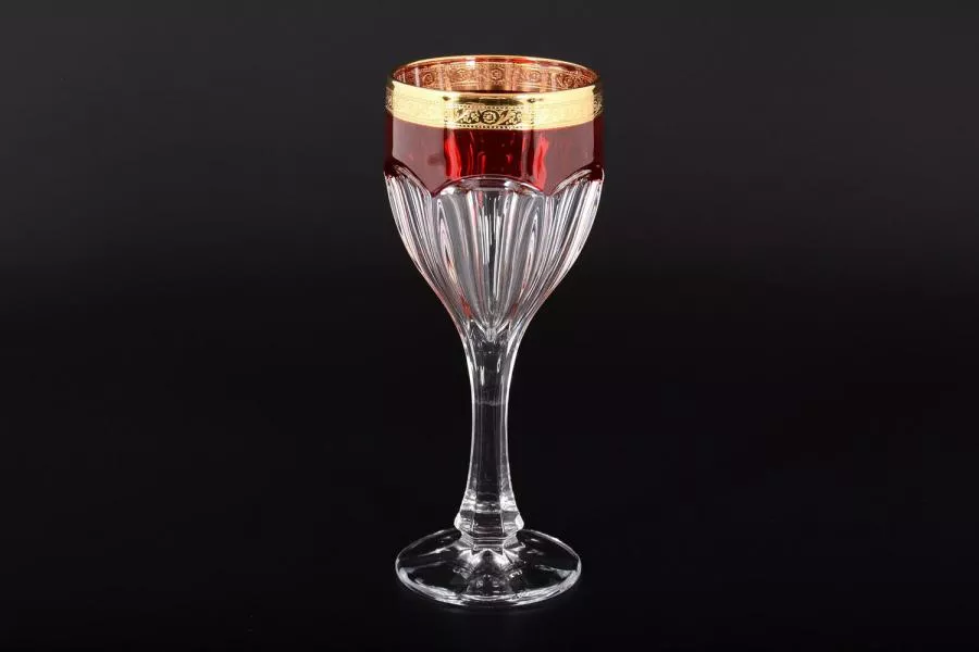 Фото Набор бокалов для вина 290 мл Сафари рубин (6 шт)
