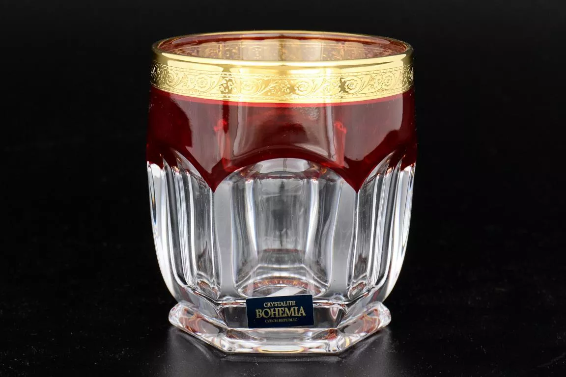 Фото Набор стаканов для виски 250 мл Сафари рубин (6 шт)