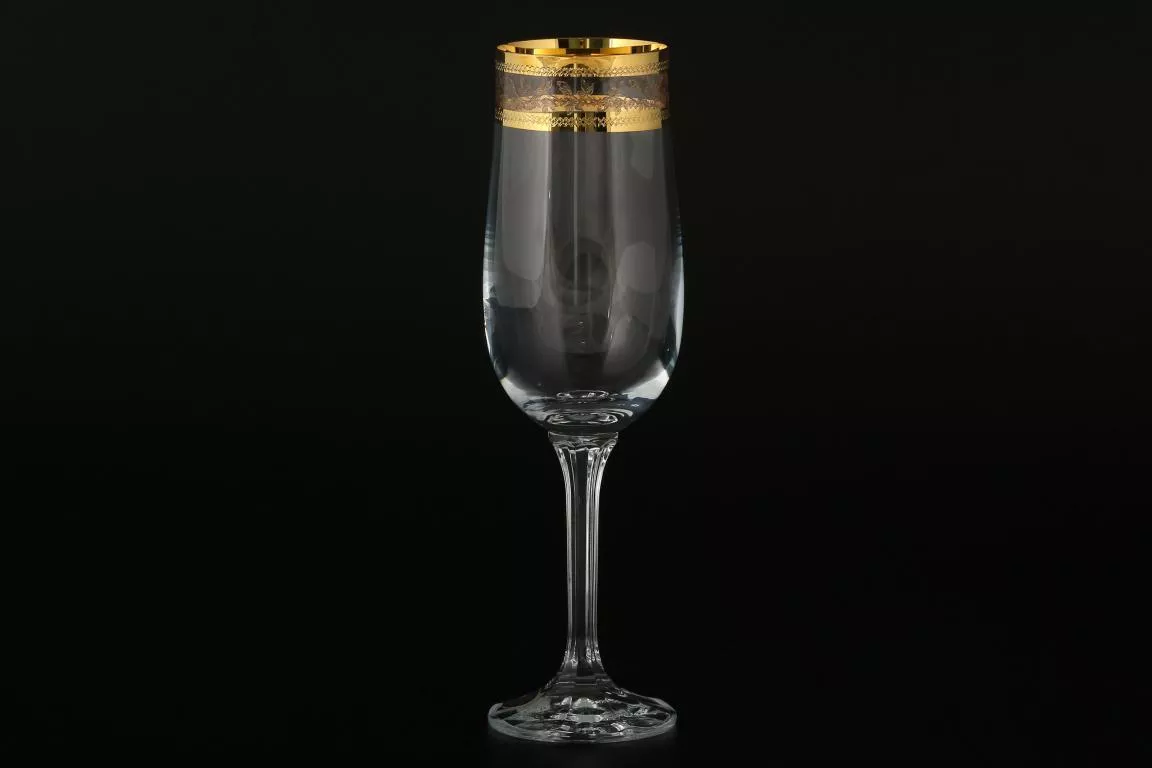 Фото Набор фужеров для шампанского 180 мл Ева Кристалекс (6 шт)