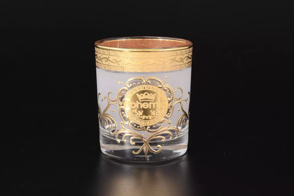 Фото Набор стаканов для виски Версаче Богемия B-G фон