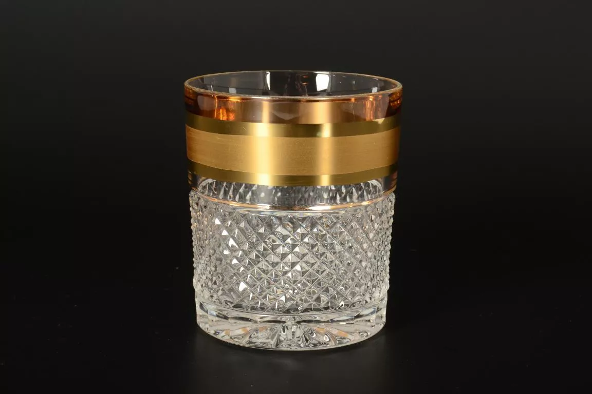 Фото Набор стаканов для воды 320 мл Max Crystal Золото (6 шт.) Артикул 24924