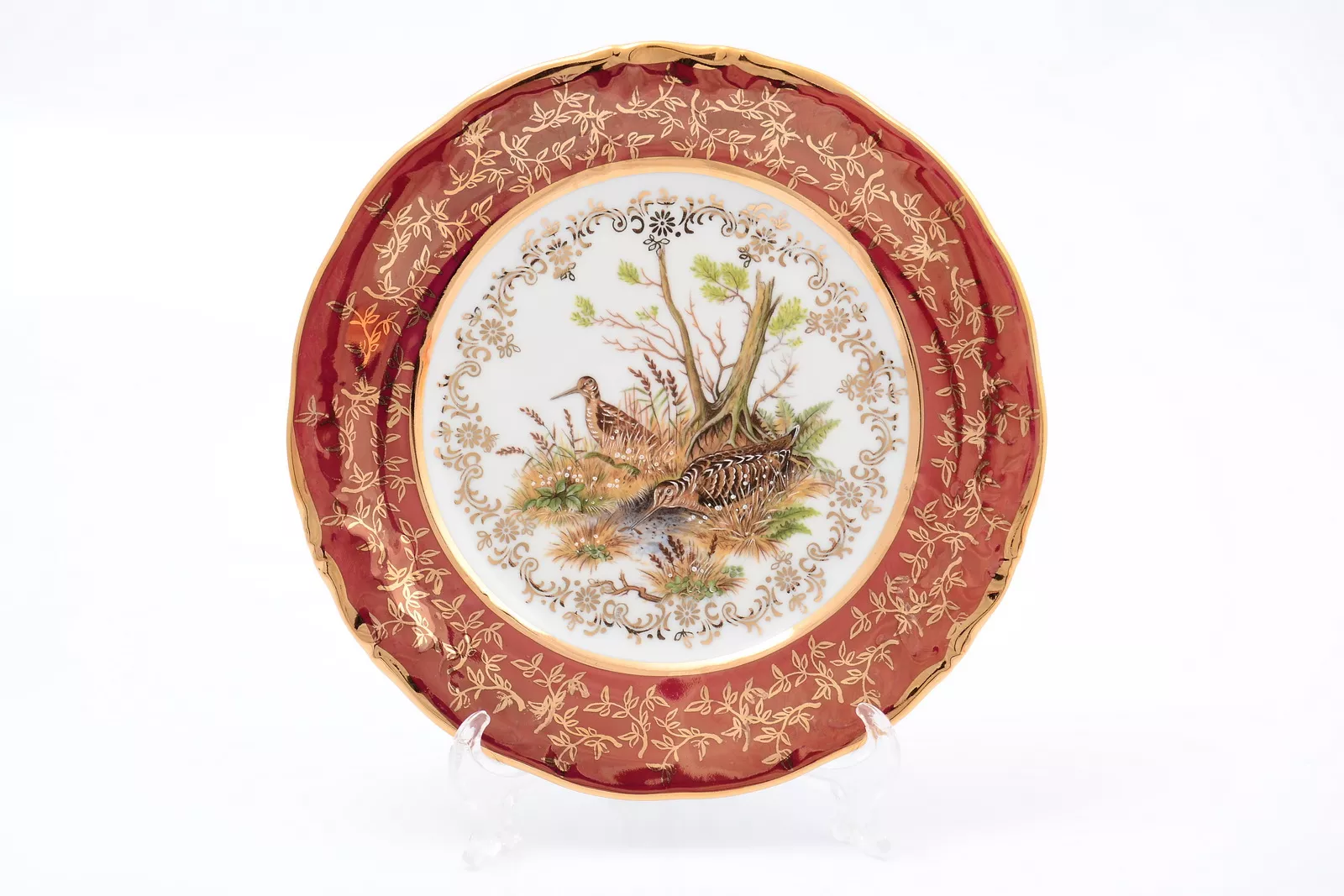 Фото Набор тарелок 19 см Охота Красная Sterne porcelan (6 шт)