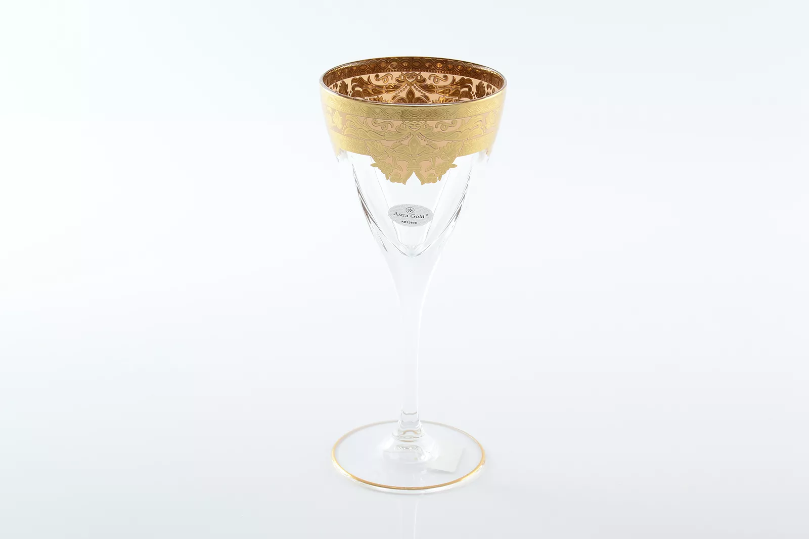 Фото Набор бокалов для вина 210 мл Natalia Golden Ivory Decor Astra Gold (6 шт)