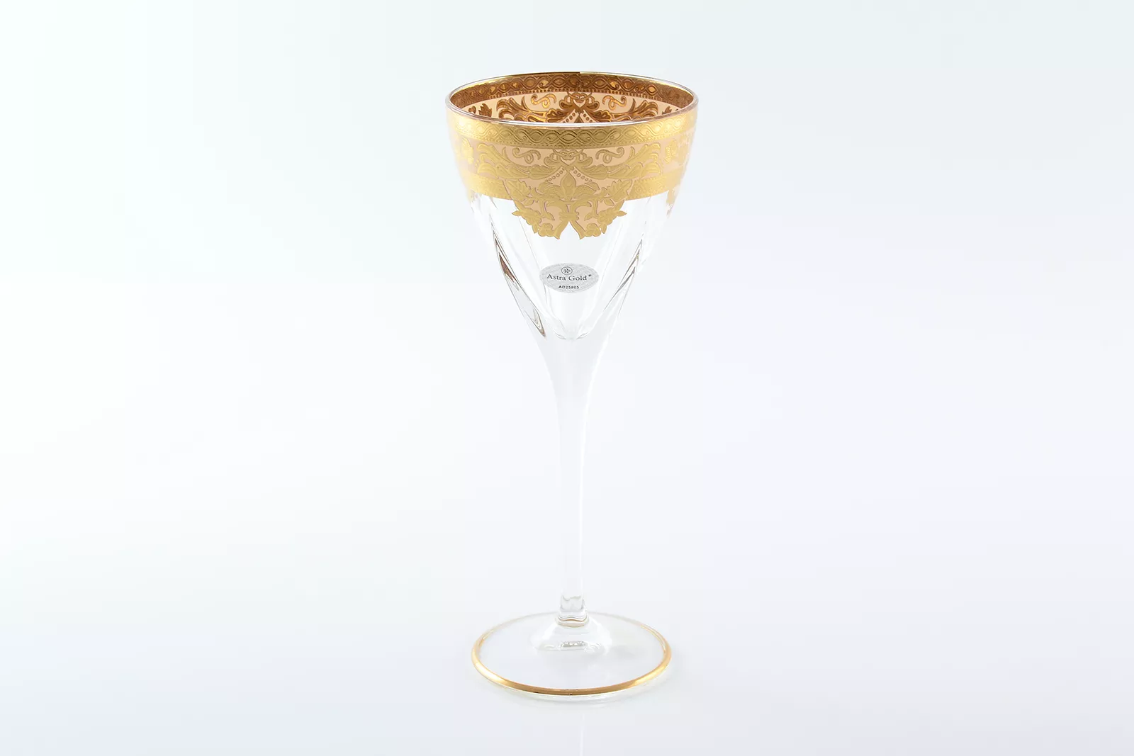Фото Набор бокалов для вина 250 мл Natalia Golden Ivory Decor Astra Gold (6 шт)