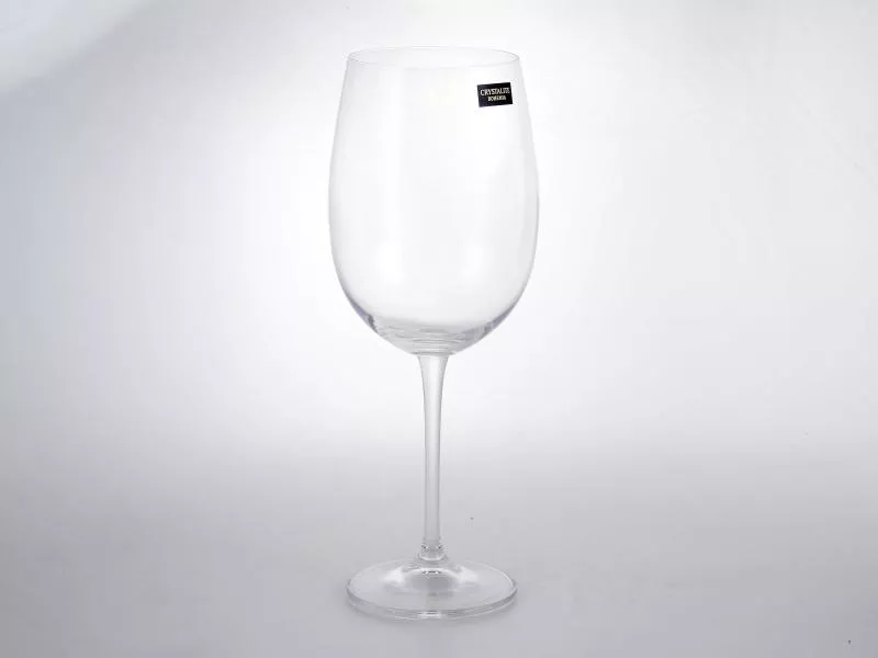 Фото Набор бокалов для вина Crystalite Bohemia Fulica 640 мл(6 шт)