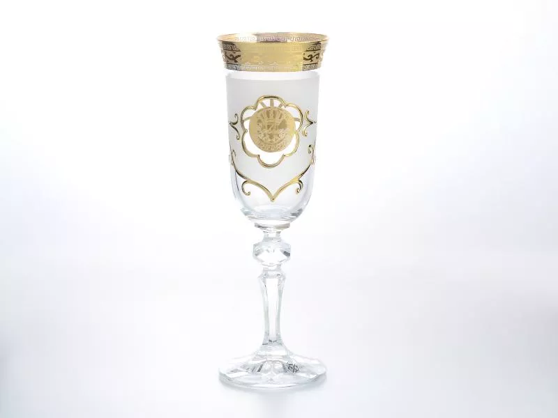 Фото Набор фужеров Кристина для шампанского AS Crystal Богемия 150мл
