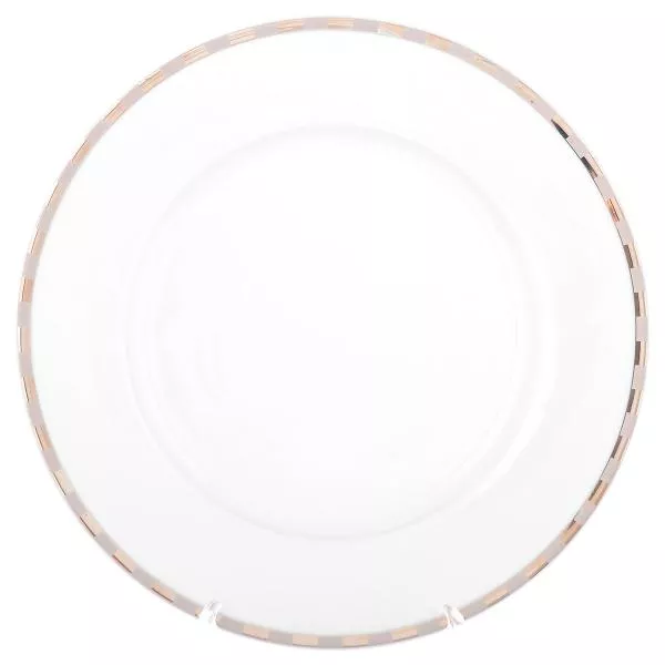 Фото Набор тарелок Опал Платиновые пластинки  26 см (6 шт)