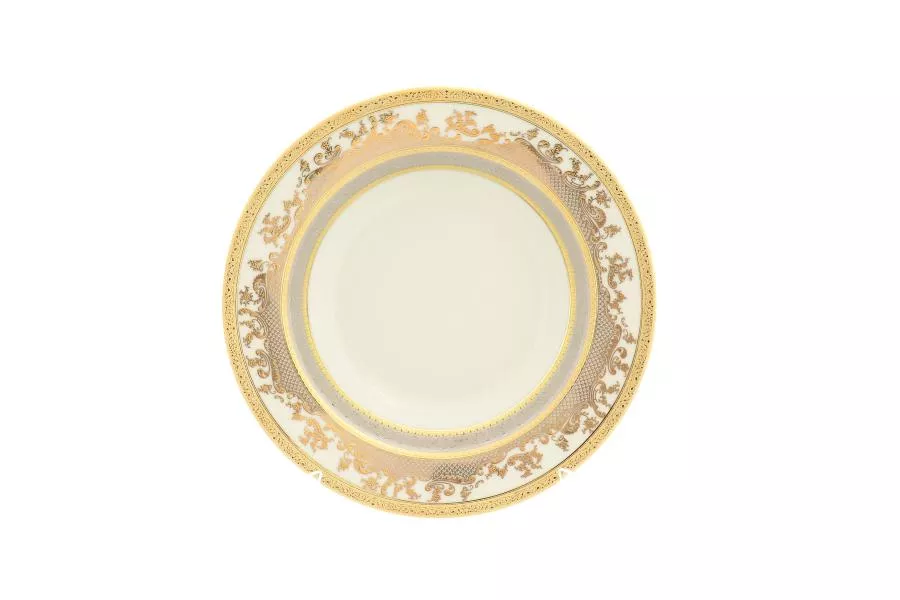 Фото Набор глубоких тарелок Falkenporzellan Cream Gold 23см (6 шт)