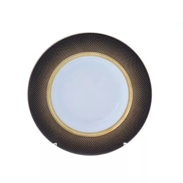 Фото Набор глубоких тарелок 23 см Rio black gold (6 шт)