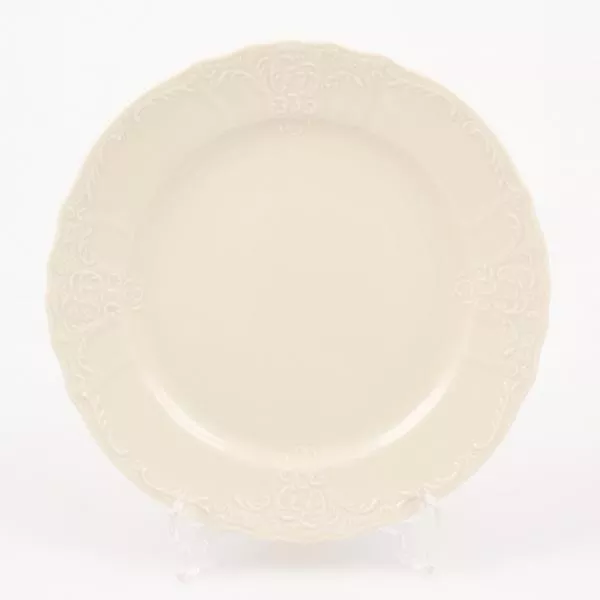 Фото Набор тарелок Bernadotte Недекорированный Be-Ivory 21 см(6 шт)