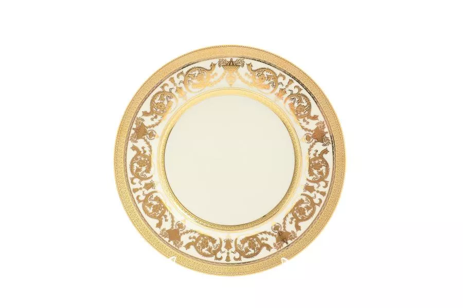 Фото Набор тарелок Falkenporzellan Imperial Cream Gold 27 см(6 шт)
