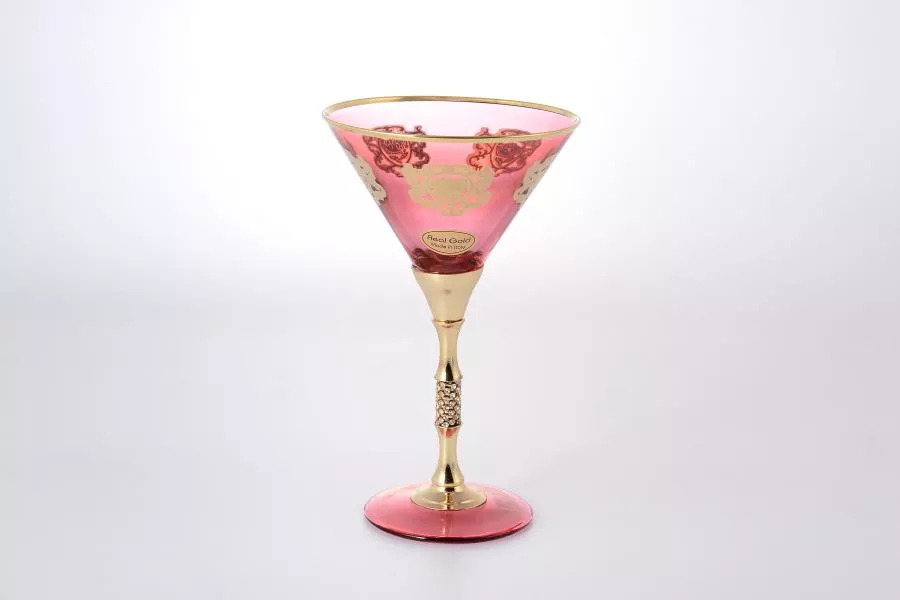 Фото Набор креманок для мартини Art Decor Jewel Color 230мл(6 шт)