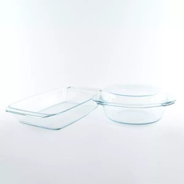 Фото Набор посуды из двух предметов Симакс (жаропрочный 2,4л/2,1л)